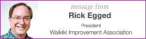 Message from Rick Egged